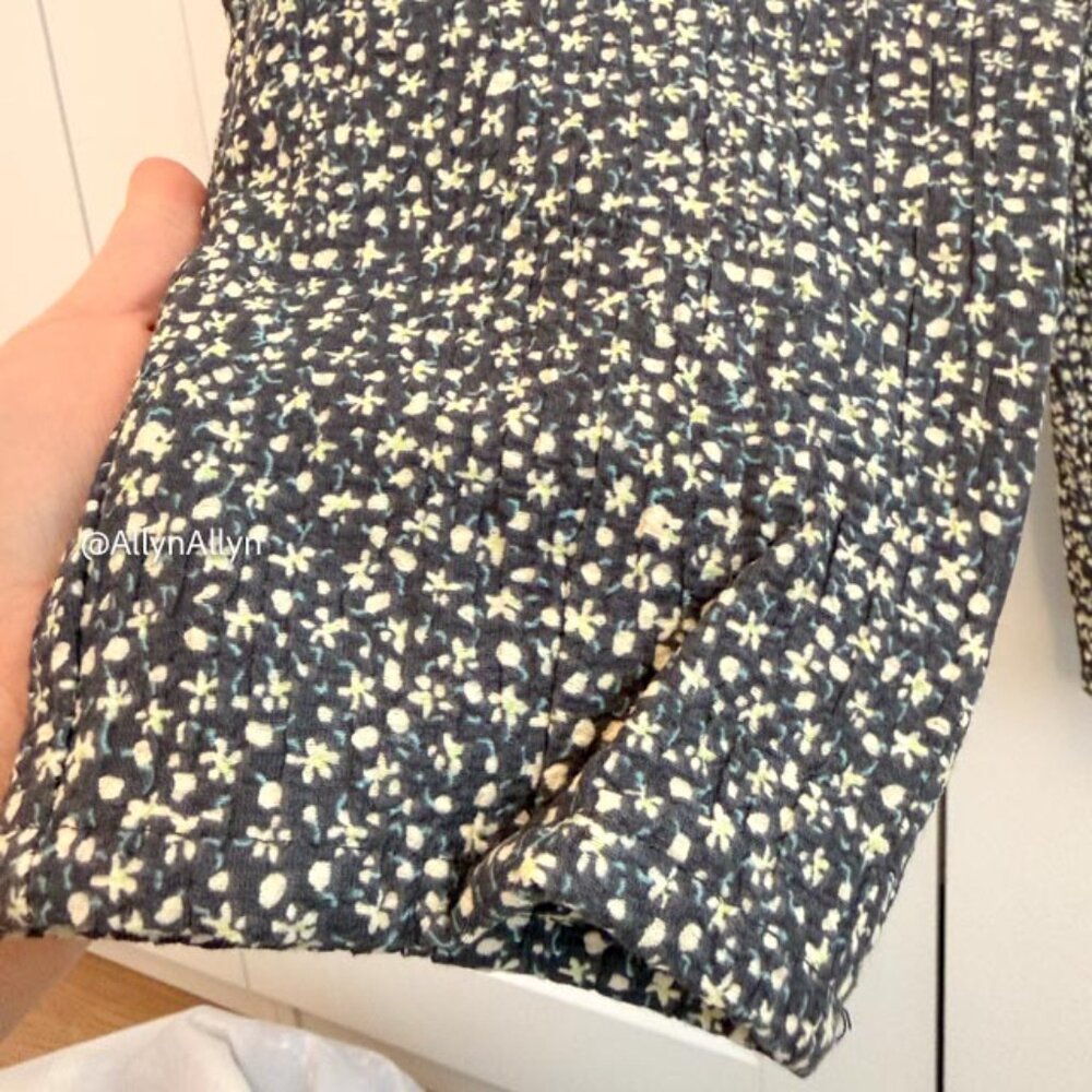 Zara NWT Kids Harem Pants - Pale Floral - 5-6T - Picture 4 of 11